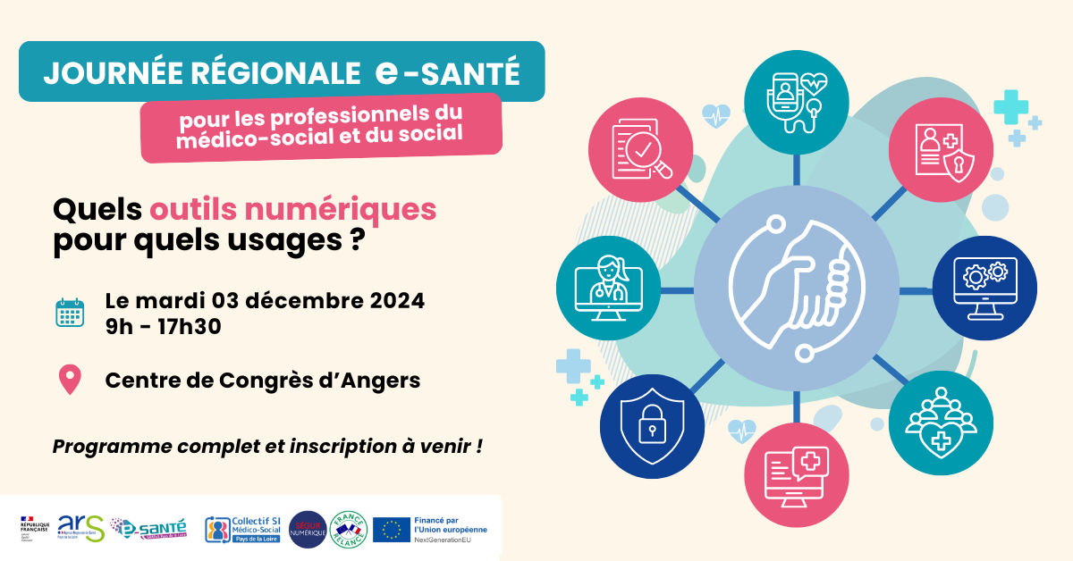 Journée régionale e-santé 2024 pour les professionnels du social et du médico-social